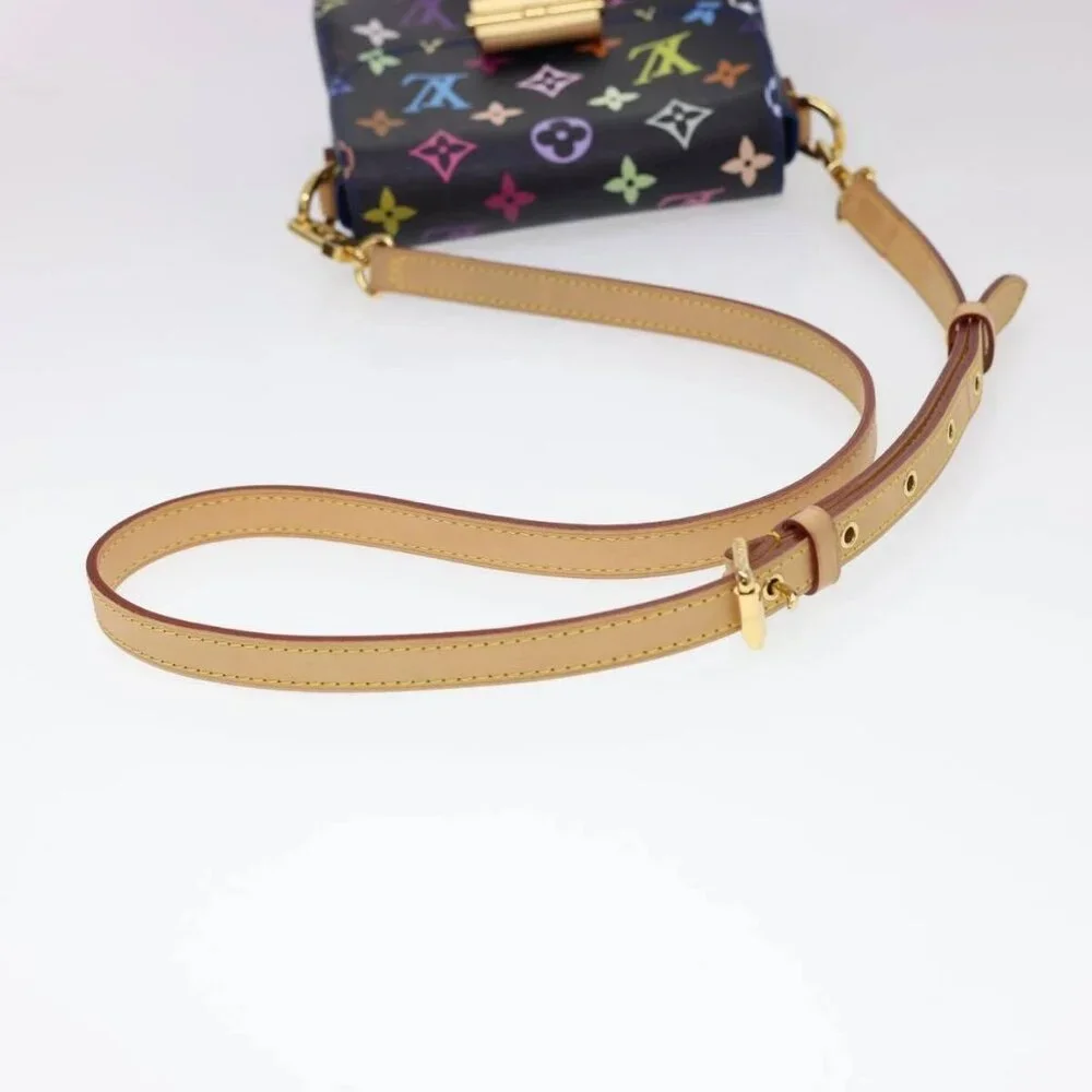 LOUIS VUITTON Multicolor Heart Breaker Shoulder Bag Black M40659 LV Auth 40032SM